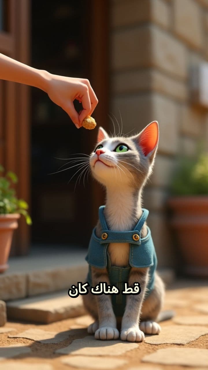 قصة شوارب: وفاء قط المخبز