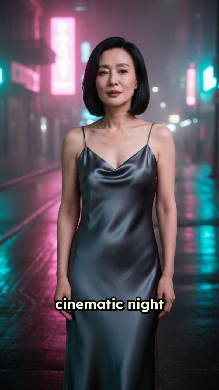 Neon Reverie at Midnight