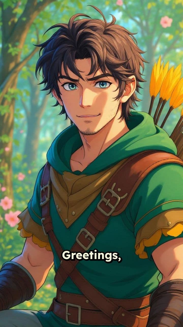 Robin Hood's Message to James