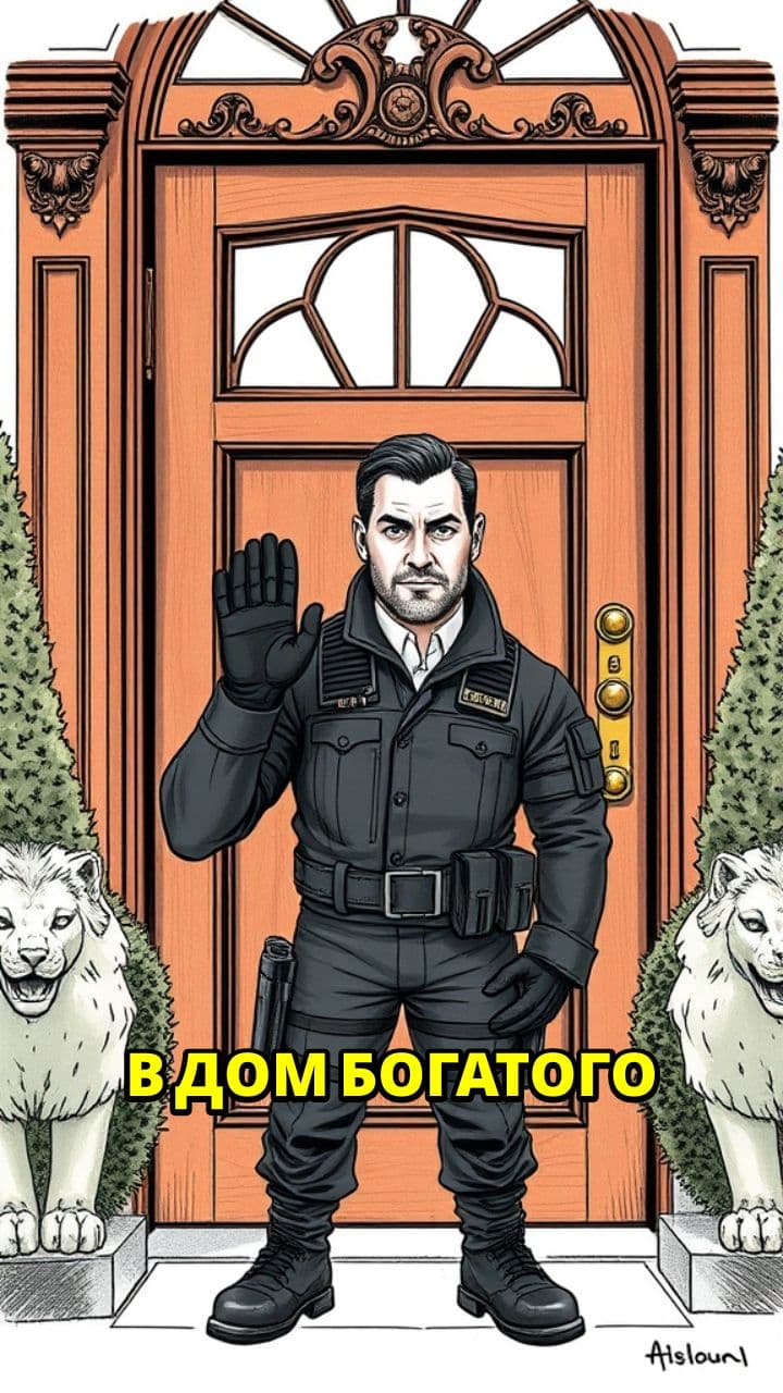 Захват бизнесмена в его доме