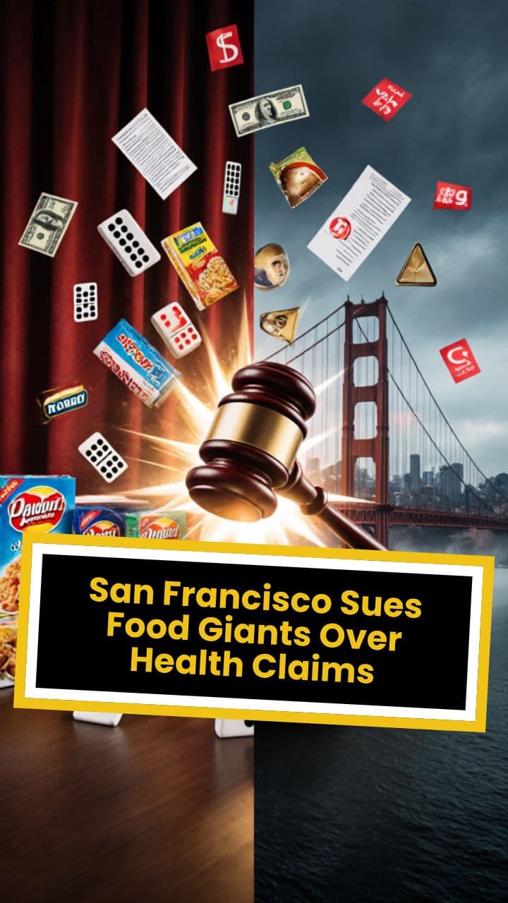 San Francisco Sues Food Giants Over Health Claims
