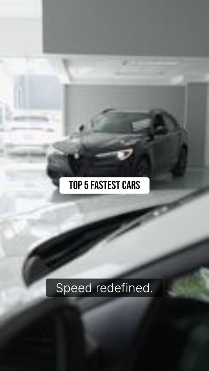 Top 5 Fastest Cars in the World