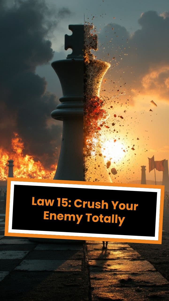 Law 15: Crush Your Enemy Totally