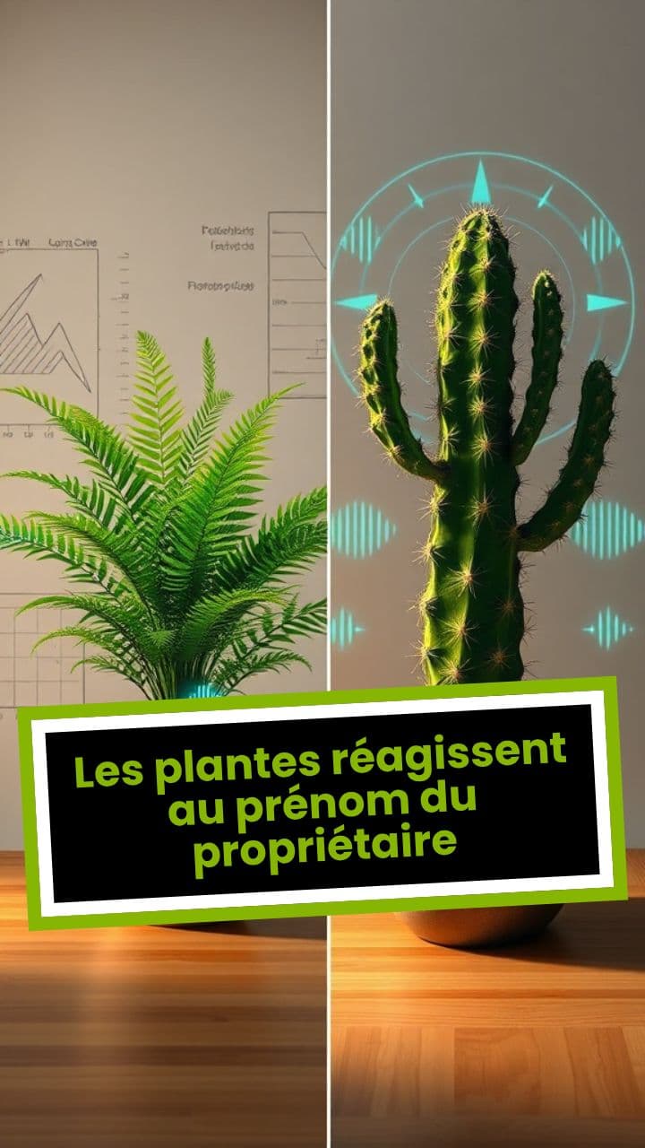 Les plantes réagissent au prénom du propriétaire