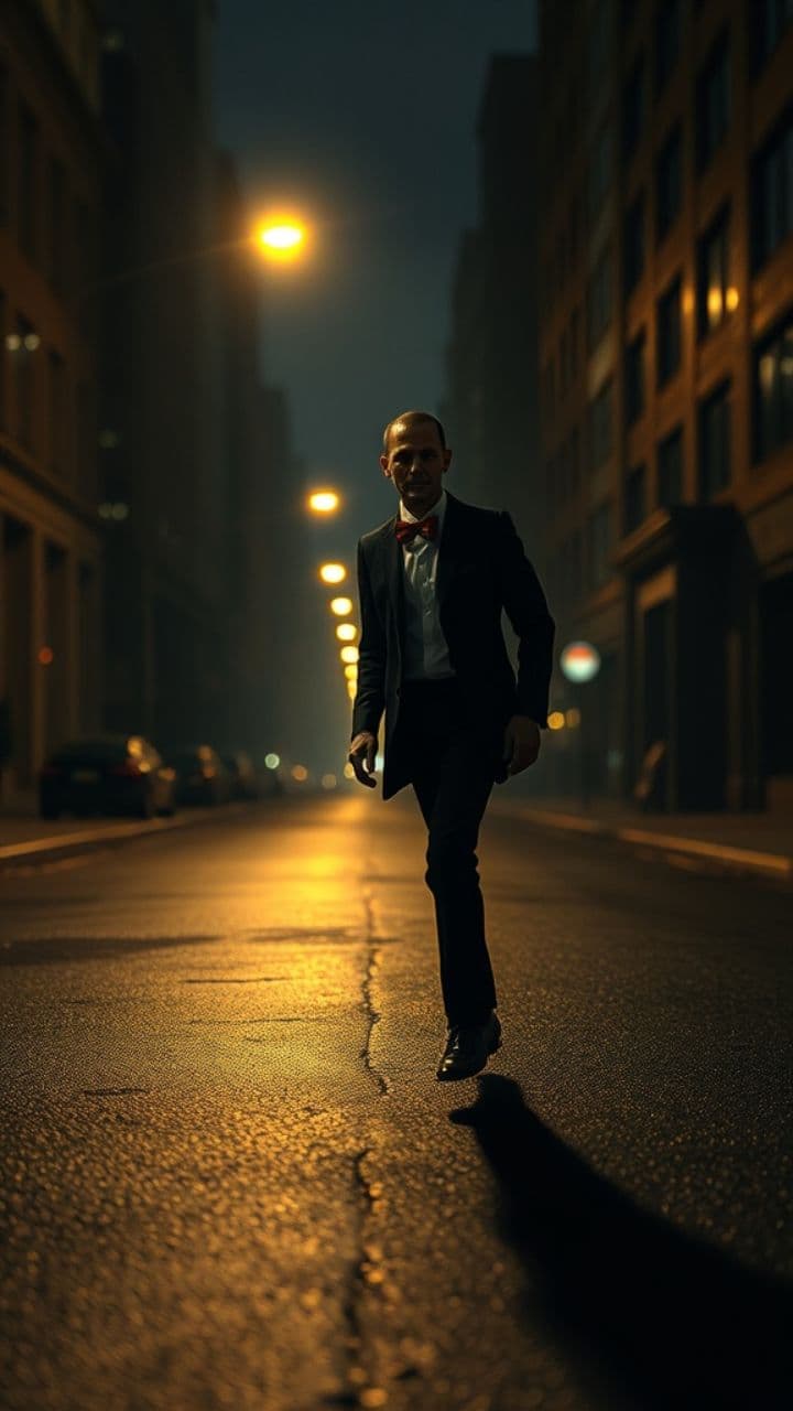 The Smiling Man - Nighttime Glide