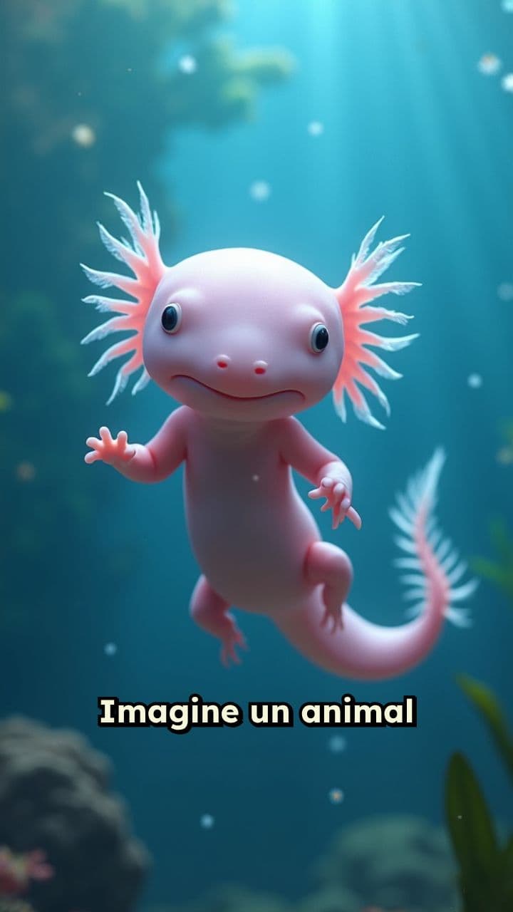 L'Axolotl, maître de la régénération