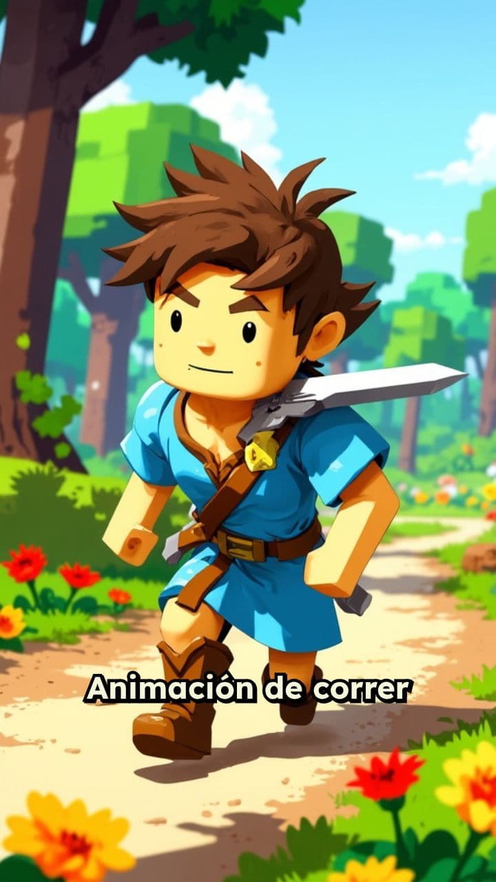 Animación de Correr en Roblox RPG