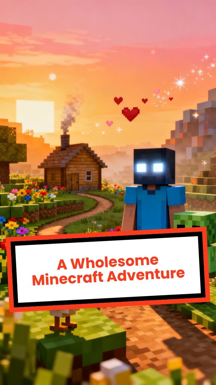 A Wholesome Minecraft Adventure