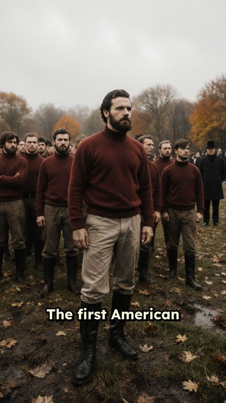 The First American Football Game