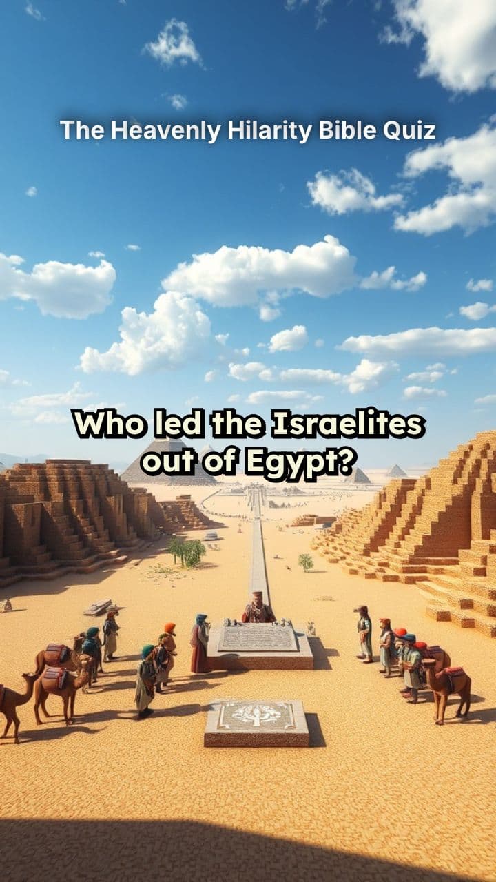 The Heavenly Hilarity Bible Quiz