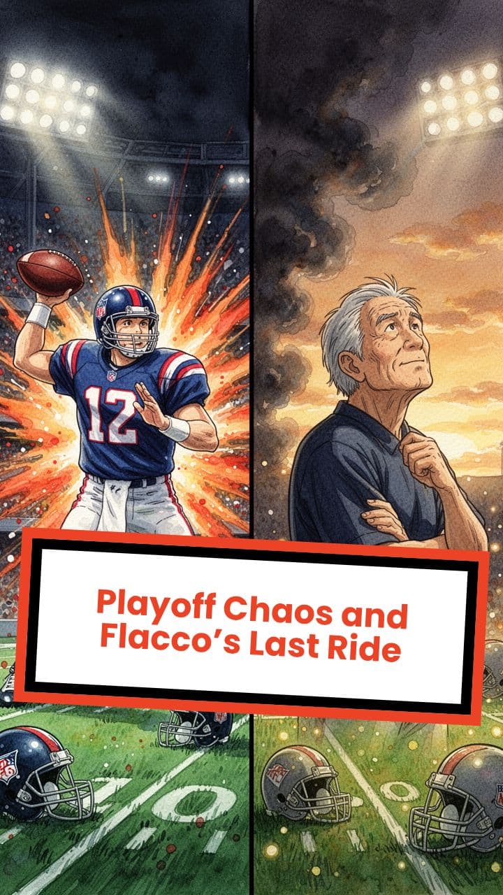 Playoff Chaos and Flacco’s Last Ride
