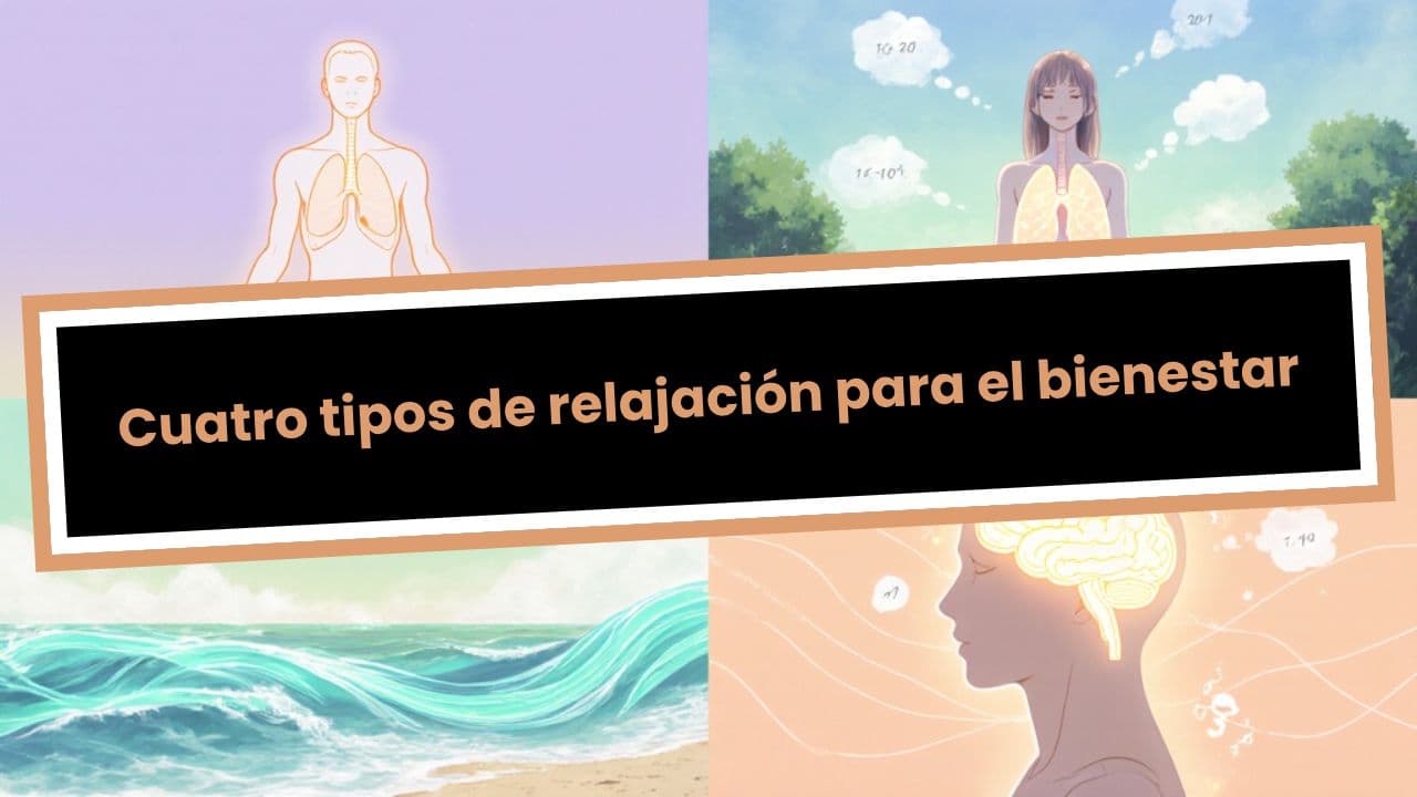 Cuatro tipos de relajación para el bienestar