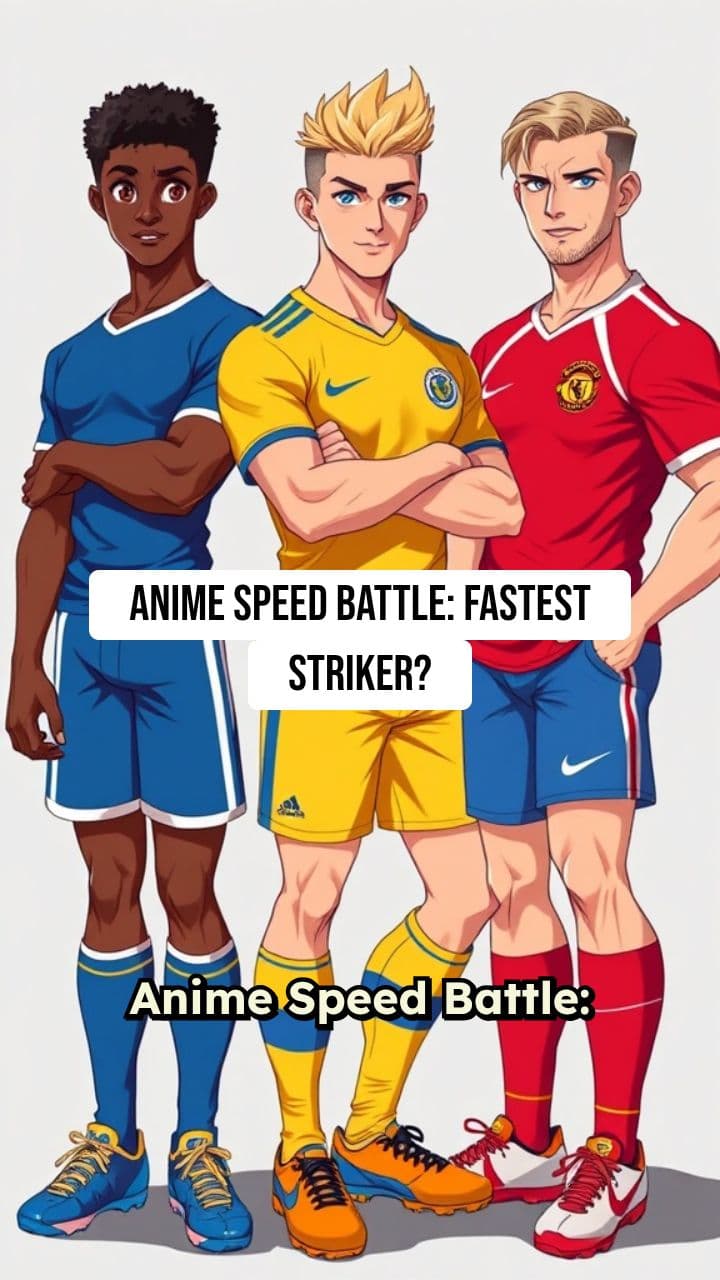 Anime Speed Battle: Fastest Striker!