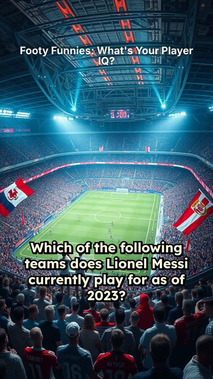 Footy Funnies: What's Your Player IQ?