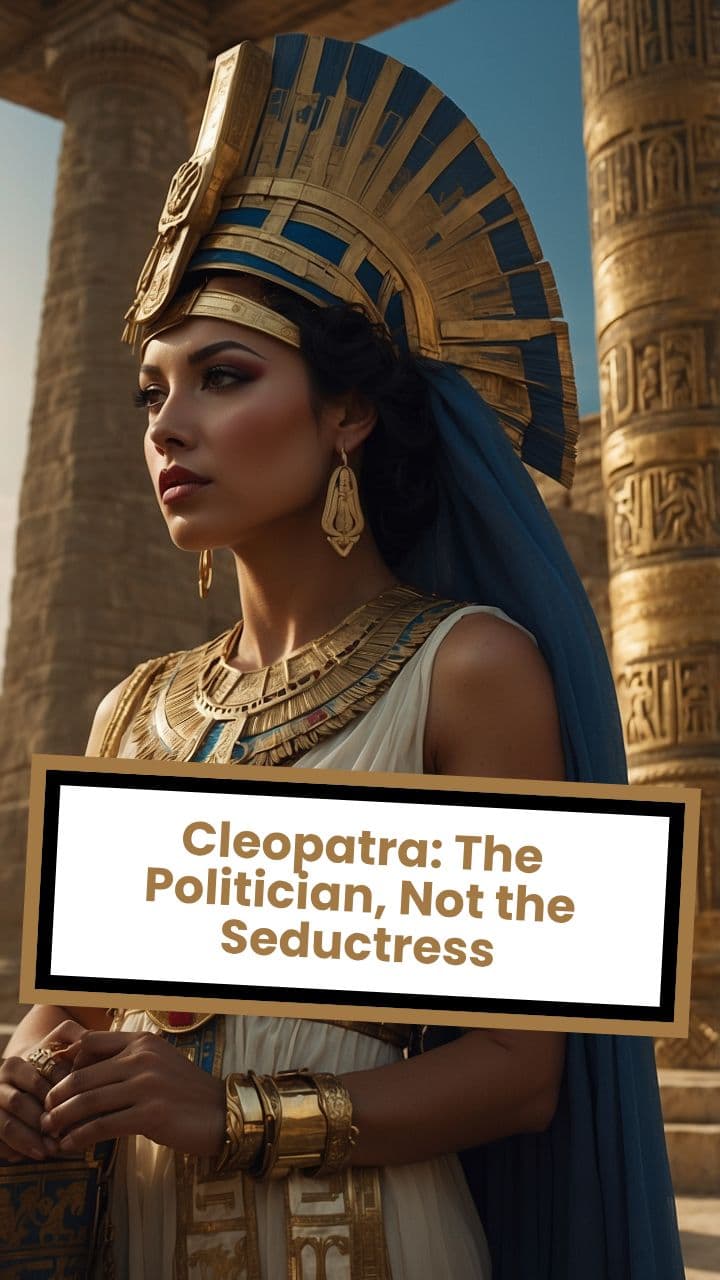 Cleopatra: The Politician, Not the Seductress