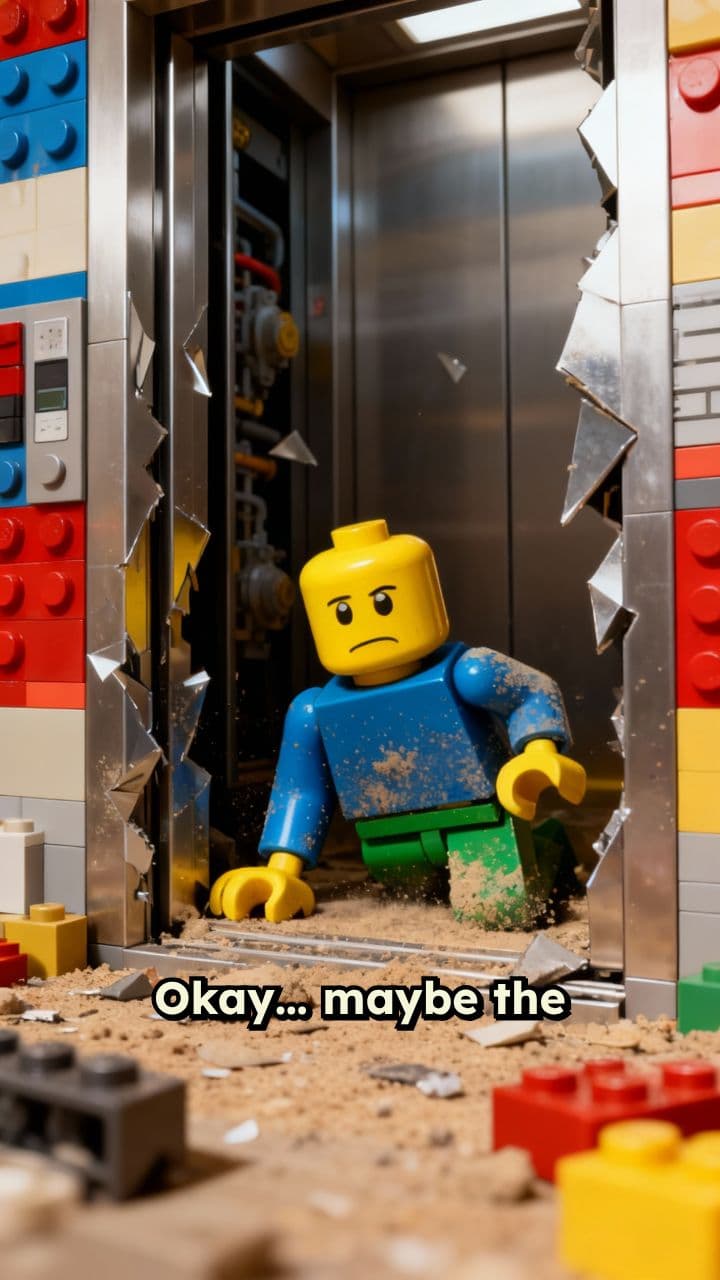 Roblox Comedy Series – Episode 2: “The Noob Takes the Stairs”