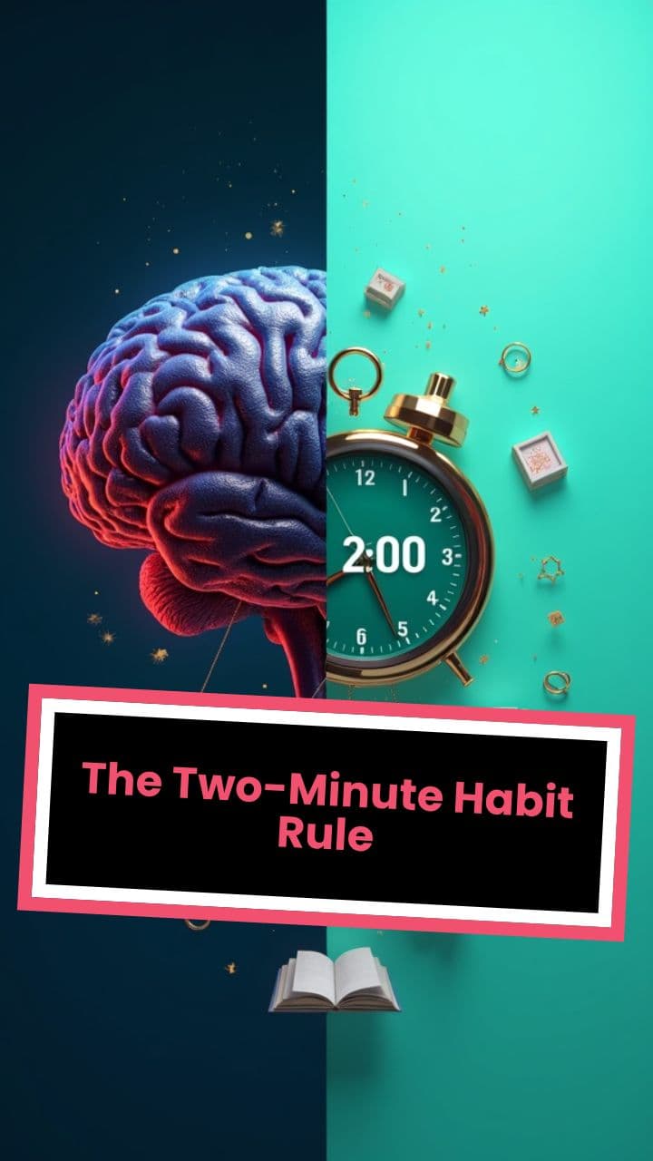 The Two-Minute Habit Rule