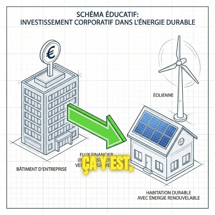 Transition énergétique financée par les entreprises