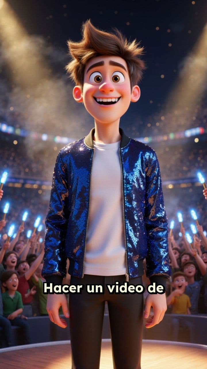 Concierto estilo Pixar en video