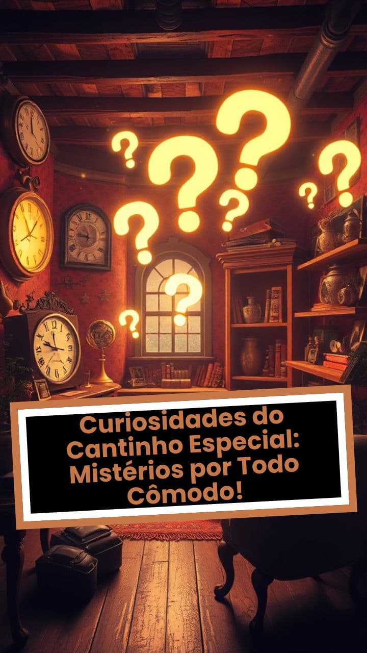 Curiosidades do Cantinho Especial: Mistérios por Todo Cômodo!
