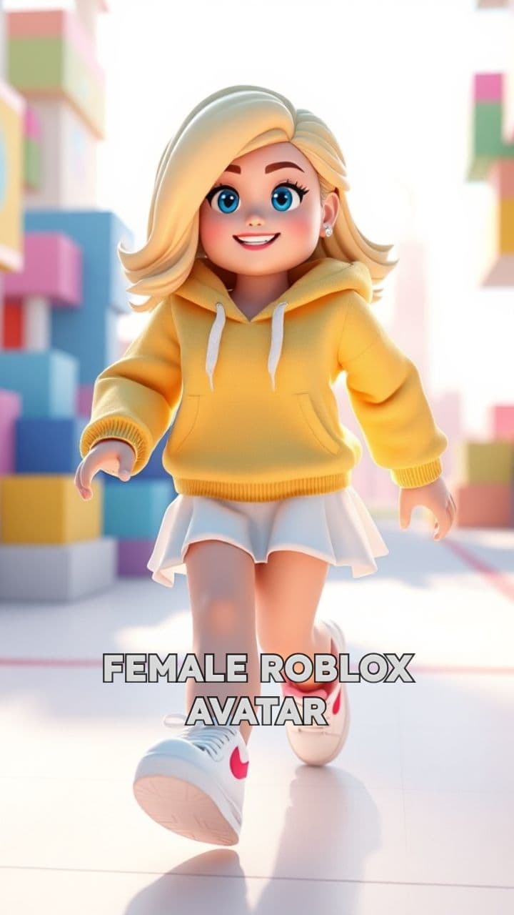Elegant Pastel Roblox Avatar Animation