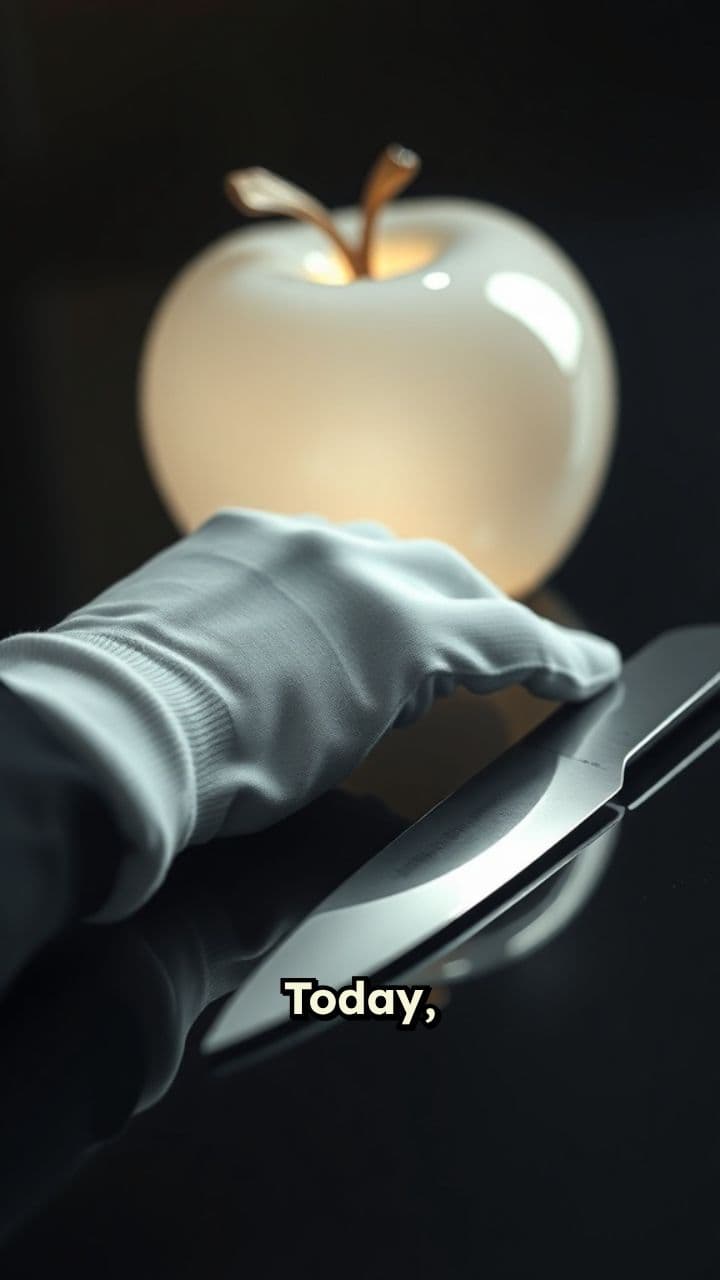 Crystal Apple ASMR Slice