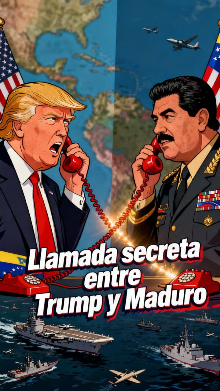 Llamada secreta entre Trump y Maduro