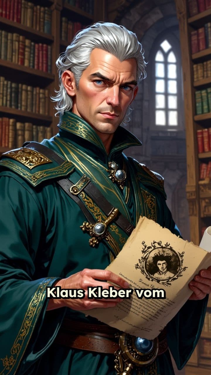 Klaus Kleber und der Uhu-Tausch