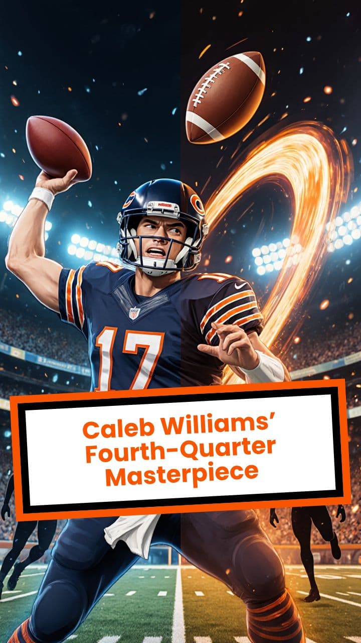 Caleb Williams’ Fourth-Quarter Masterpiece