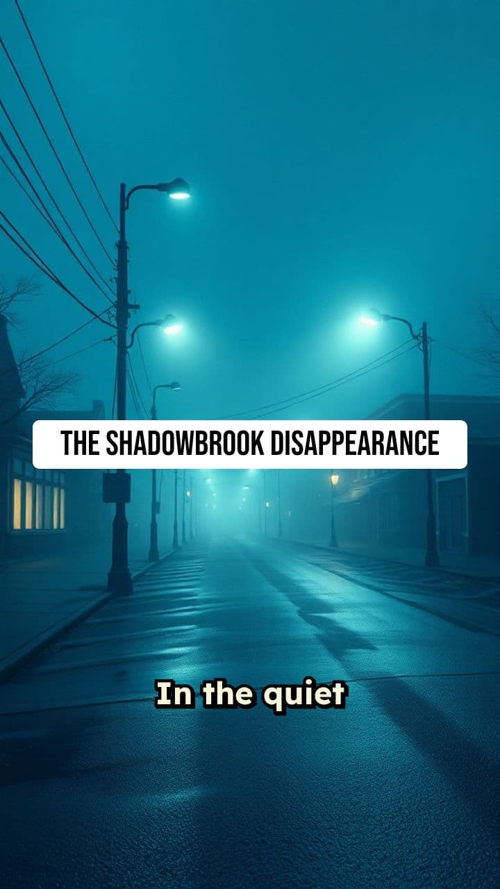 The Shadowbrook Disappearance: Cold Case Files