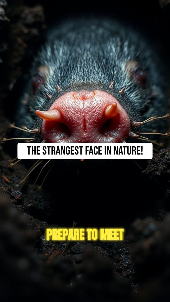 The Star-Nosed Mole: Nature's Strangest Face