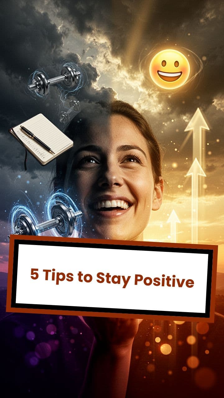 5 Tips to Stay Positive