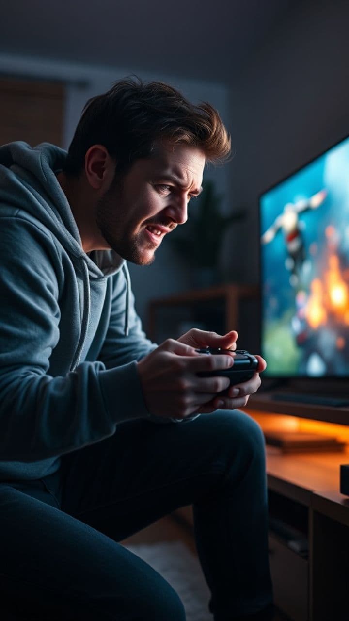 Gamer Rage Kitchen Chaos