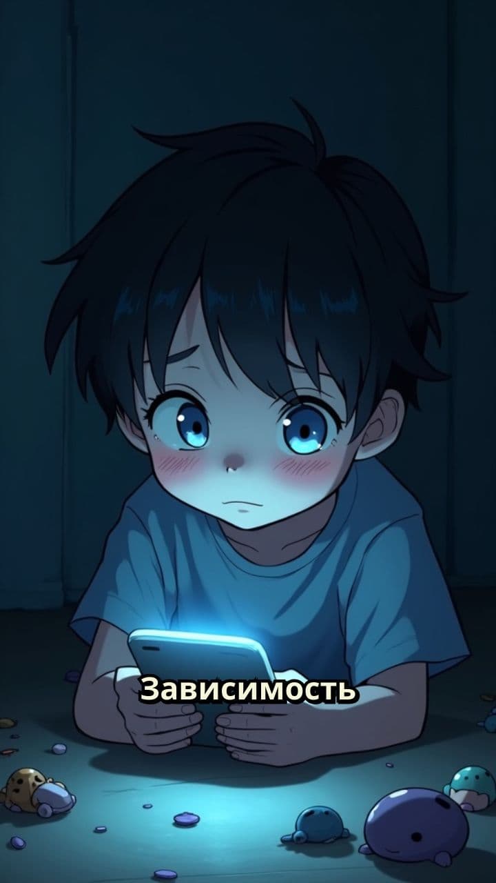 Зависимость детей от телефонов