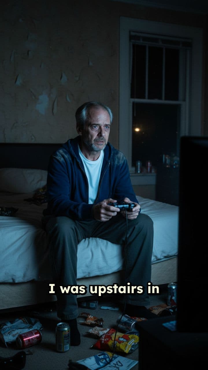 Gunman Hiding in My Basement Closet