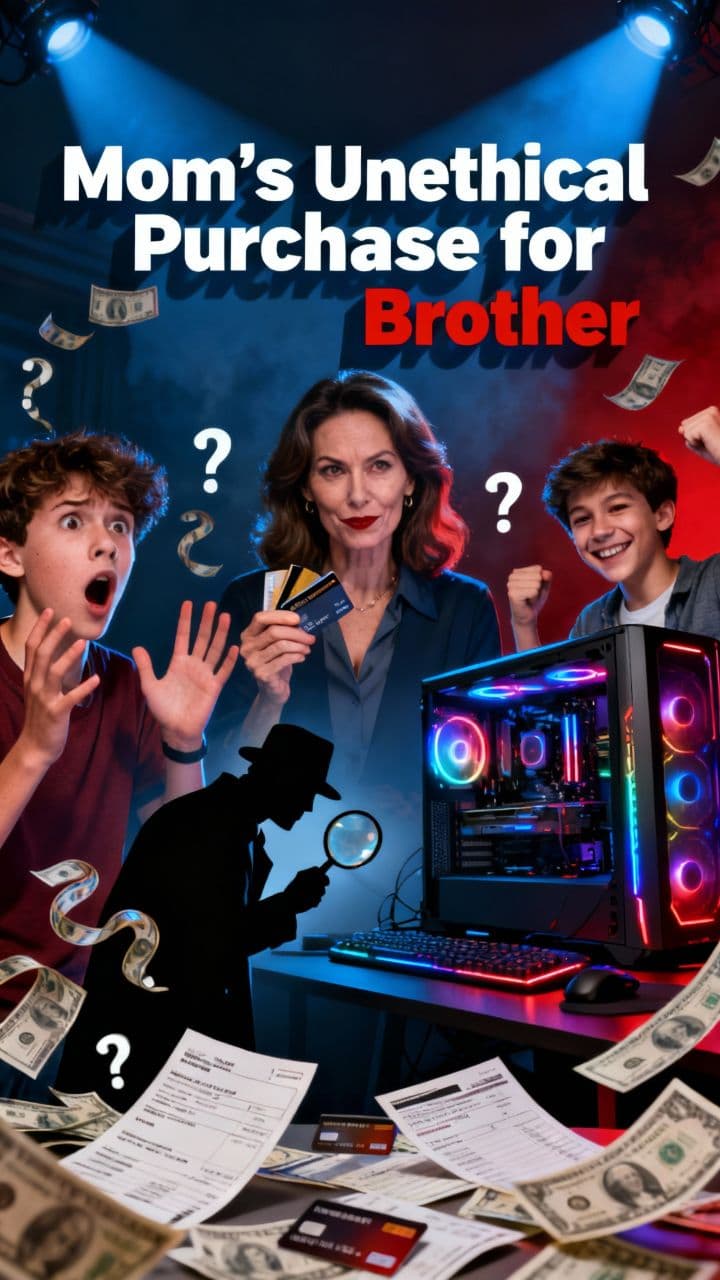 Mom's Unethical Purchase for Brother