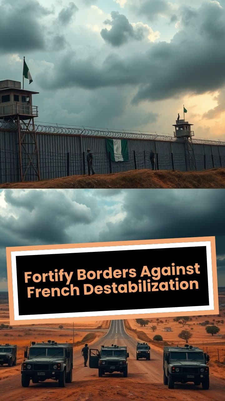 Fortify Borders Against French Destabilization