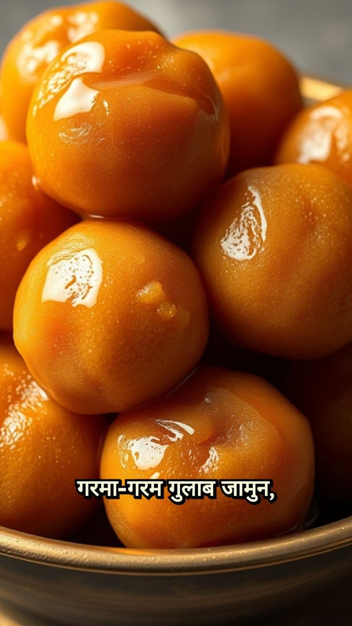गुलाब जामुन की मिठास