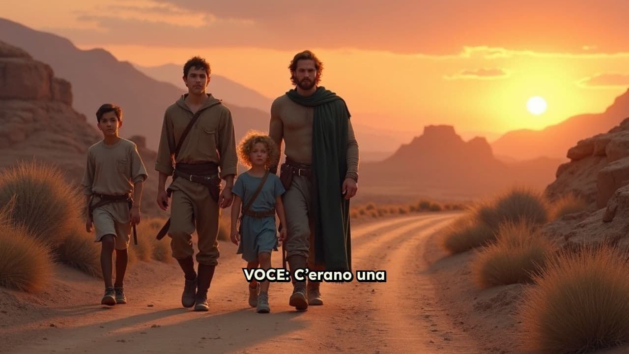 I tre fratelli nel bosco pericoloso