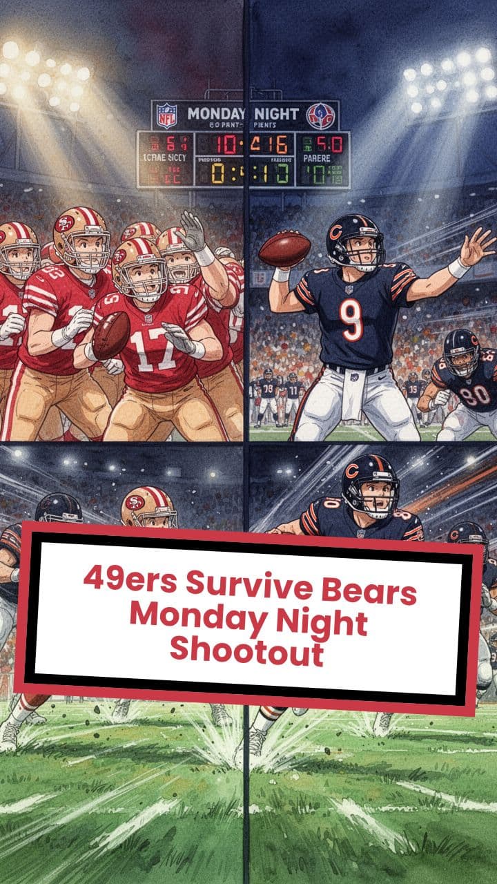 49ers Survive Bears Monday Night Shootout