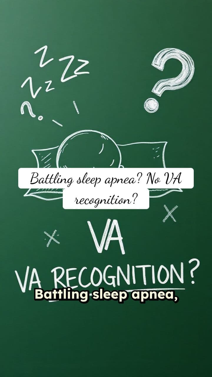 VA Sleep Apnea Claim Help