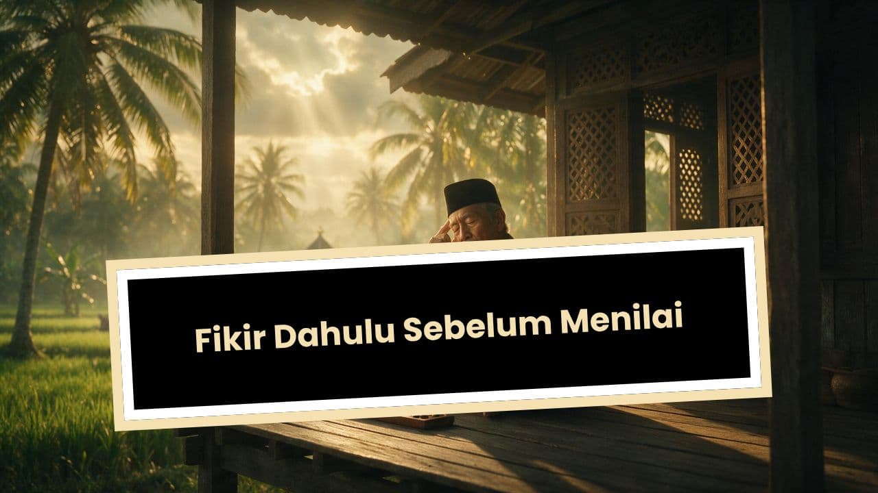 Tafsir Hendaklah Difikir