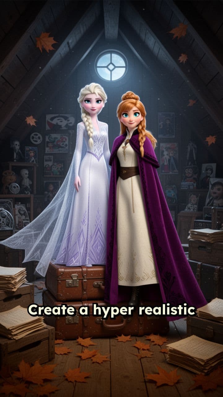 Frozen 2 Night Flashlight Discovery POV