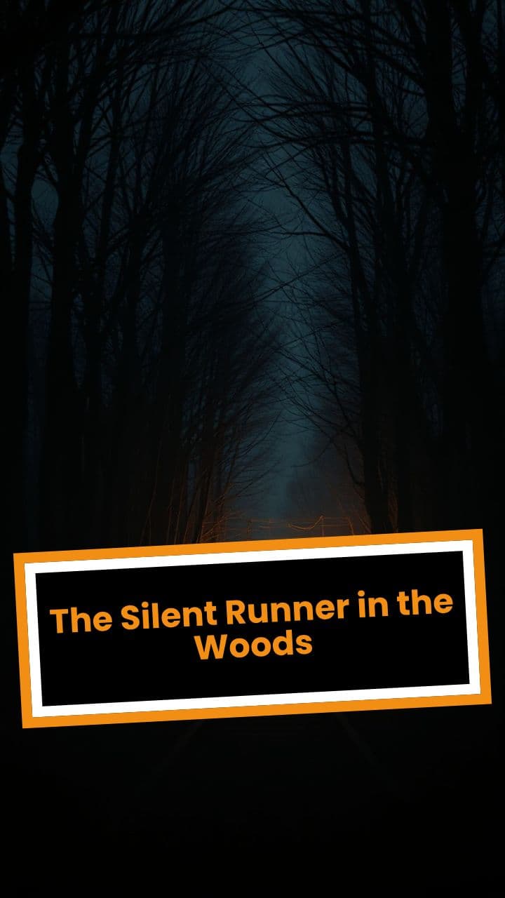 The Silent Runner in the Woods