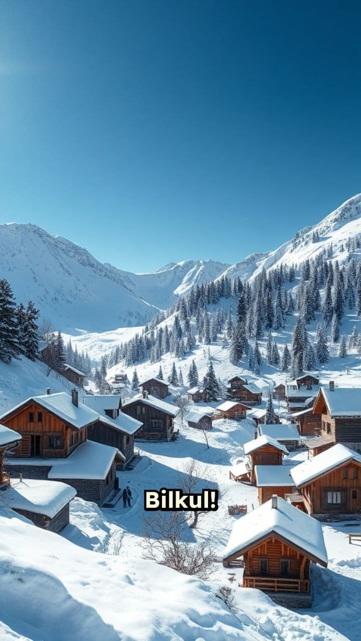 Dadi Aur Bandar Ka Baraf Ka Ghar