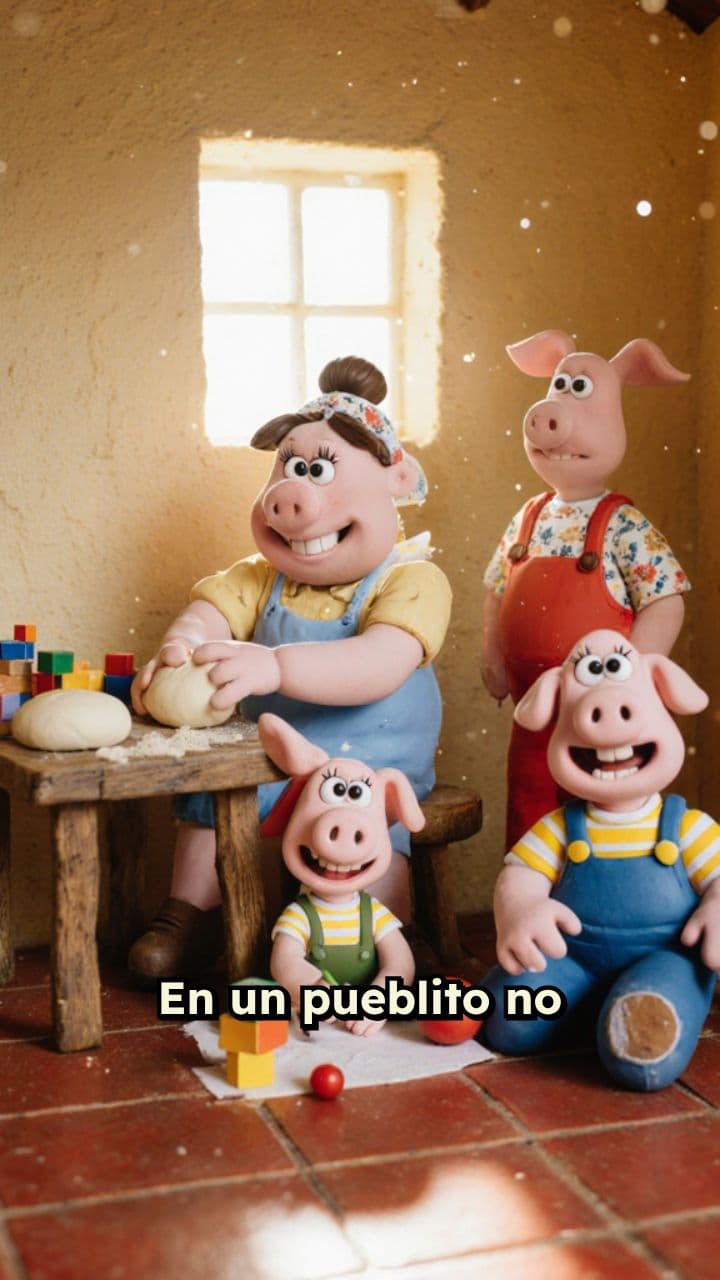 Los cerditos y sus sueños