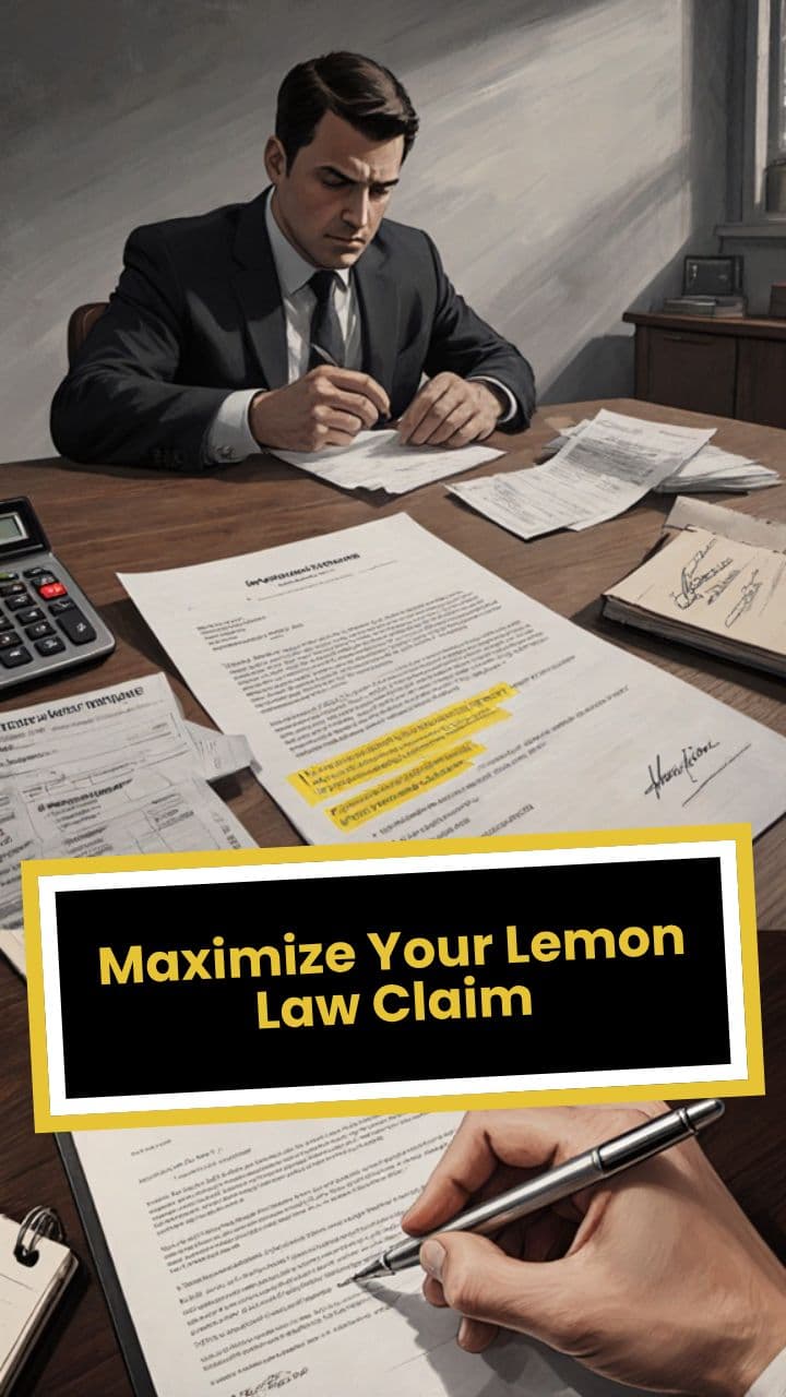 Maximize Your Lemon Law Claim