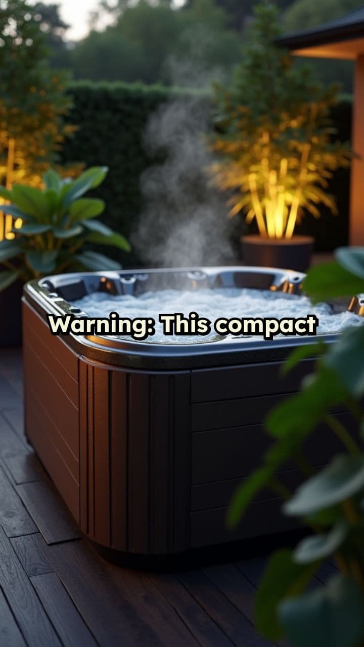 Compact Luxury Spa for Your Backyard