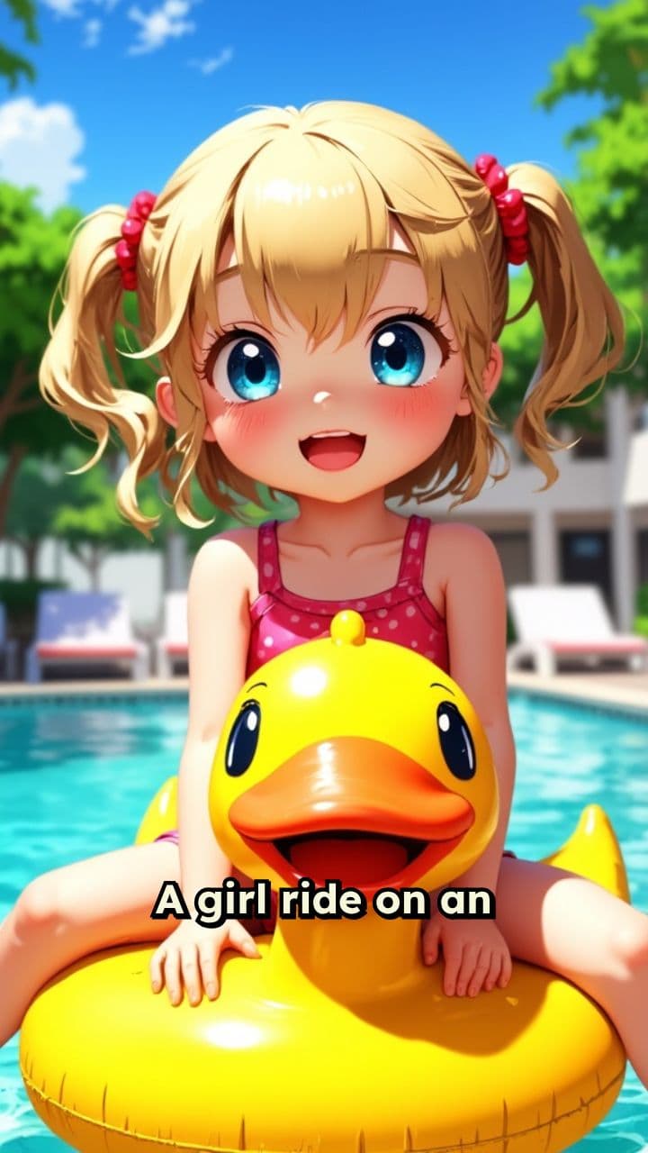 Deflated Fun: A Pool Toy Adventure