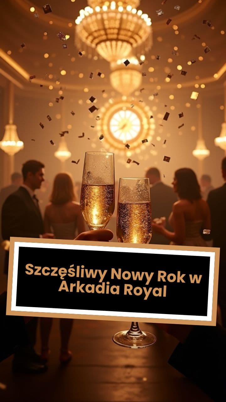 Szczęśliwy Nowy Rok w Arkadia Royal
